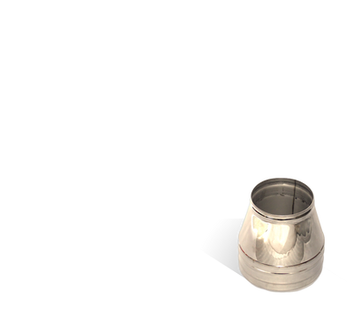 Версія-Люкс (Кривий-Ріг) Конус утеплений (нерж в нерж) 0,5 мм, діаметр 200мм 1061673296 фото