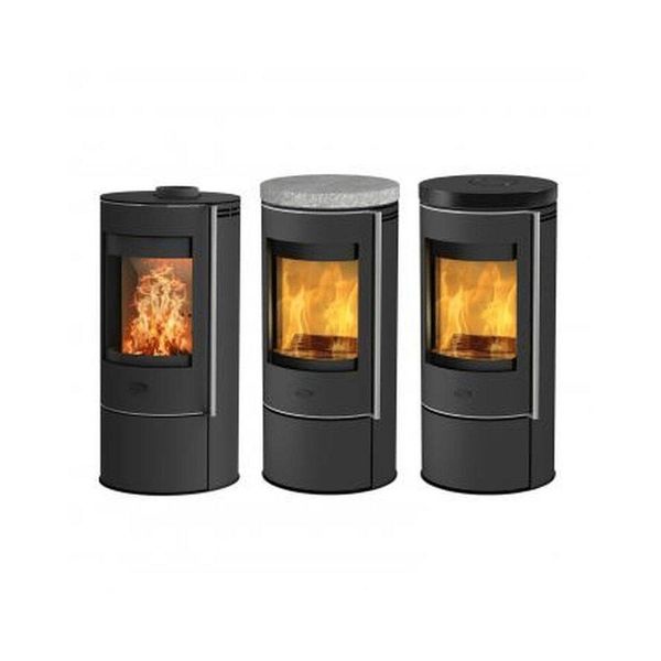 Опалювальна піч камін на дровах Fireplace Rondale сталева Fireplace Rondale Stahl фото